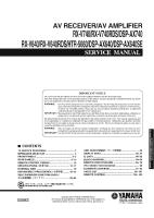 Yamaha HTR-5660 - Service Manual 